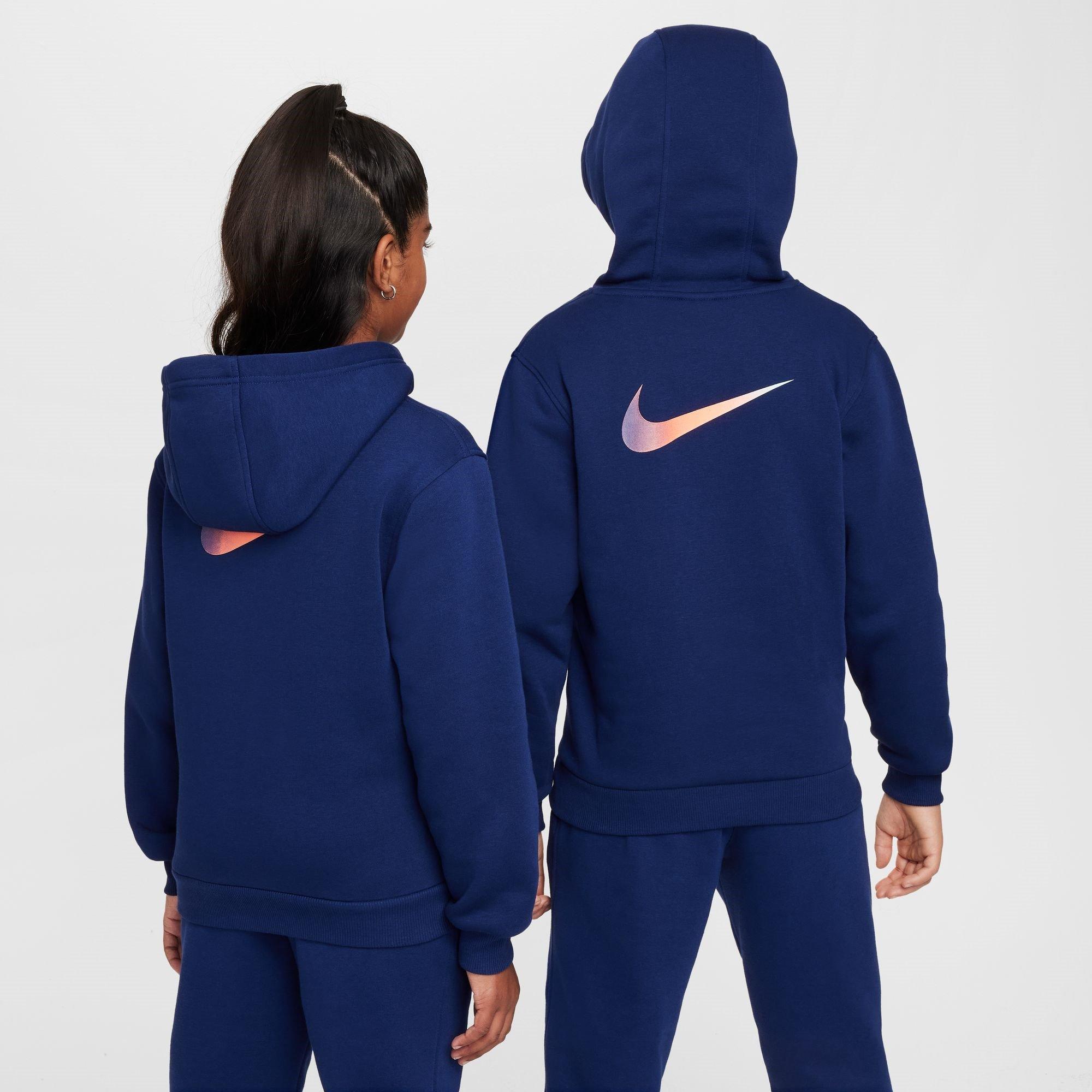 Nike CR7 Club Fleece Big Kids' Soccer Hoodie