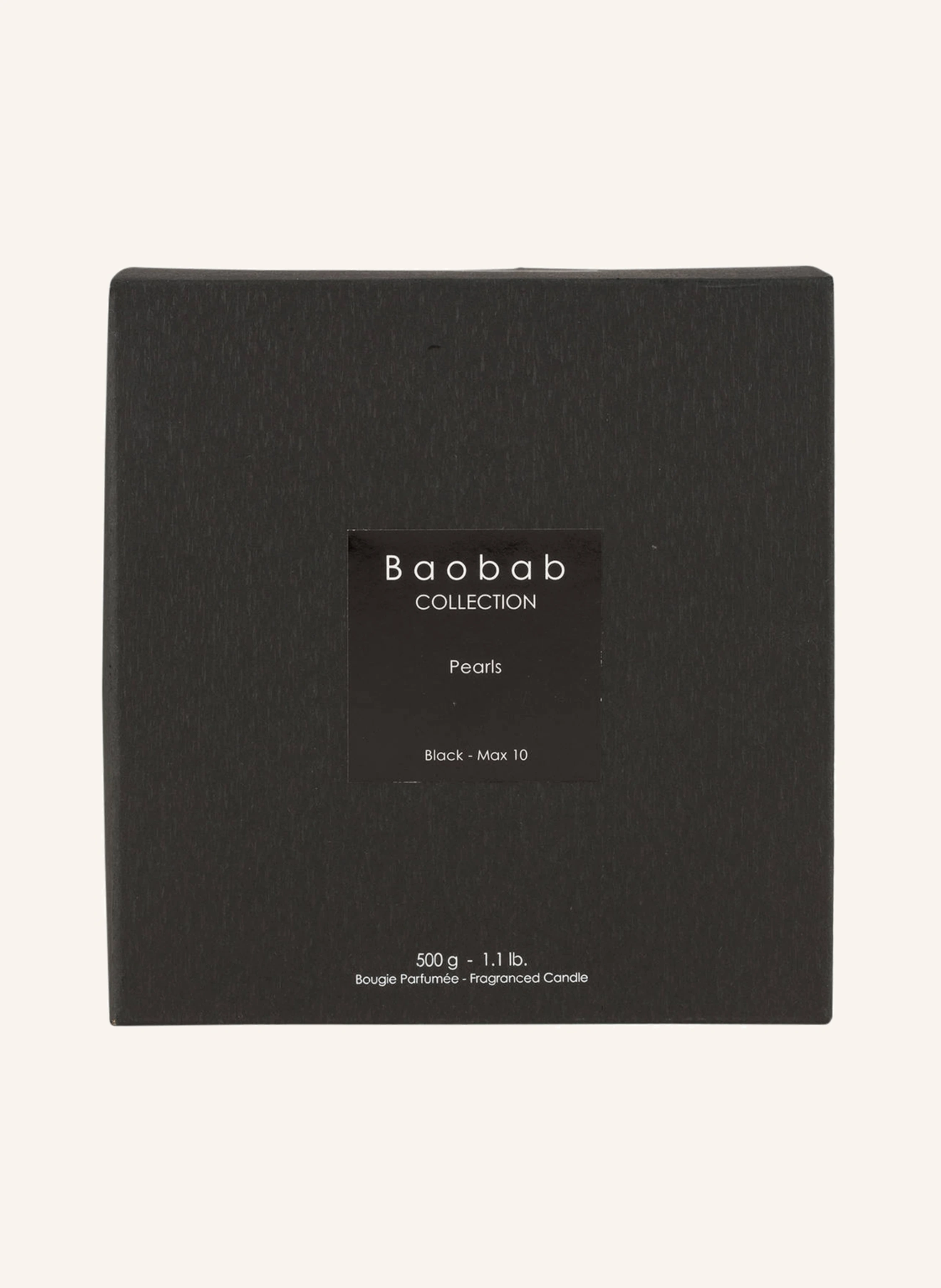Baobab COLLECTION Duftkerze BLACK PEARLS