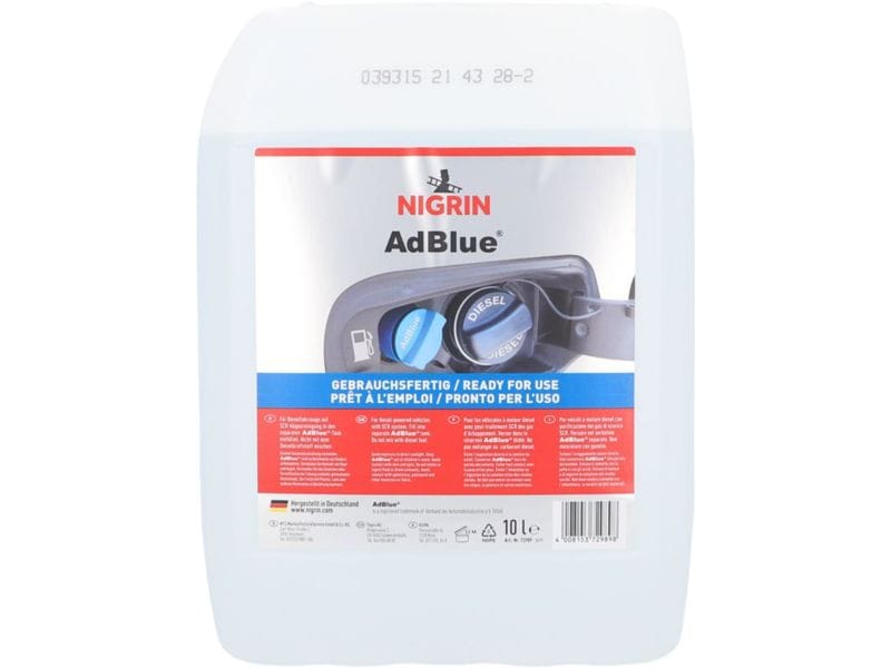 NIGRIN AdBlue 10 l AdBlue für SCR-Dieselfahrzeuge