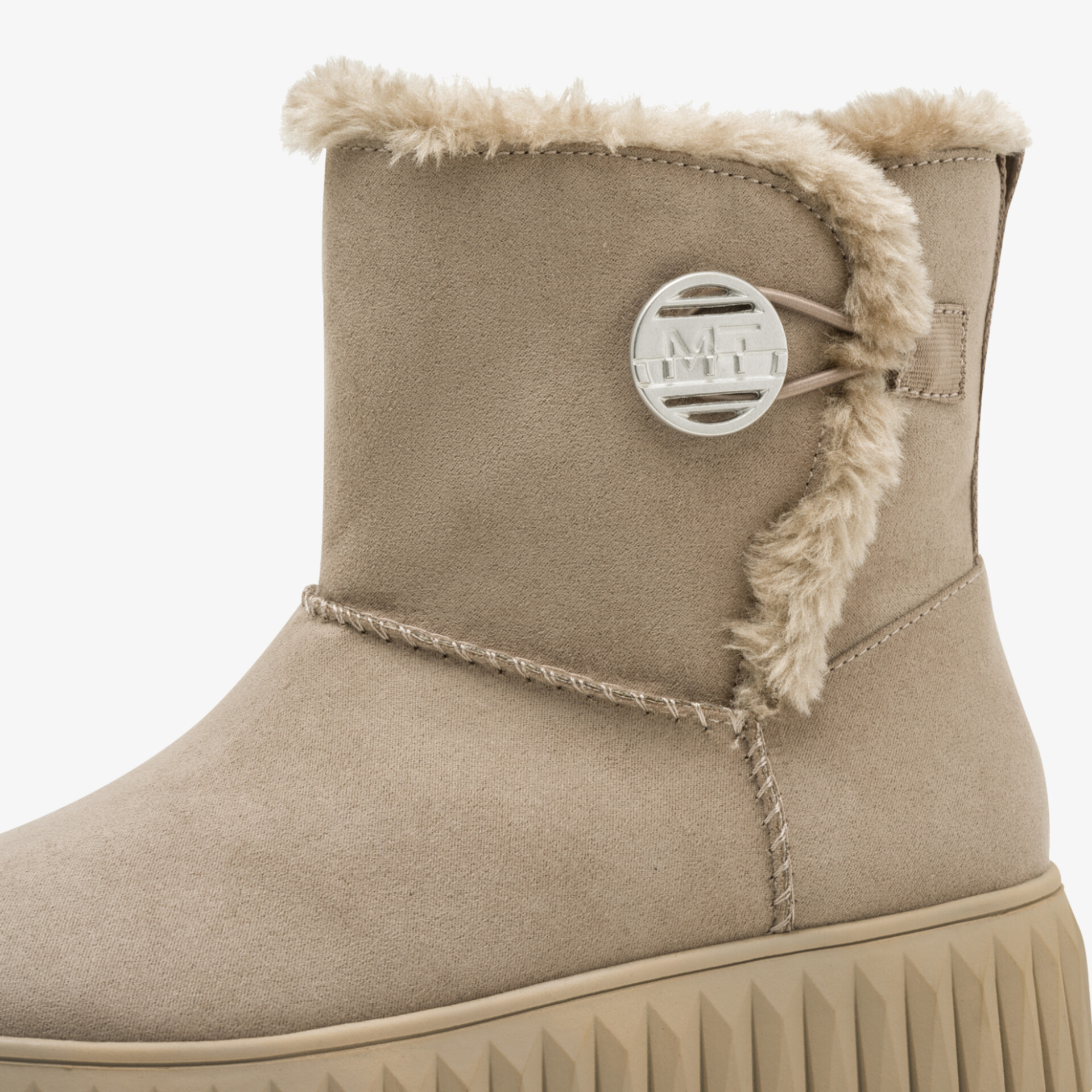 MARCO TOZZI Damen Winter Boots beige