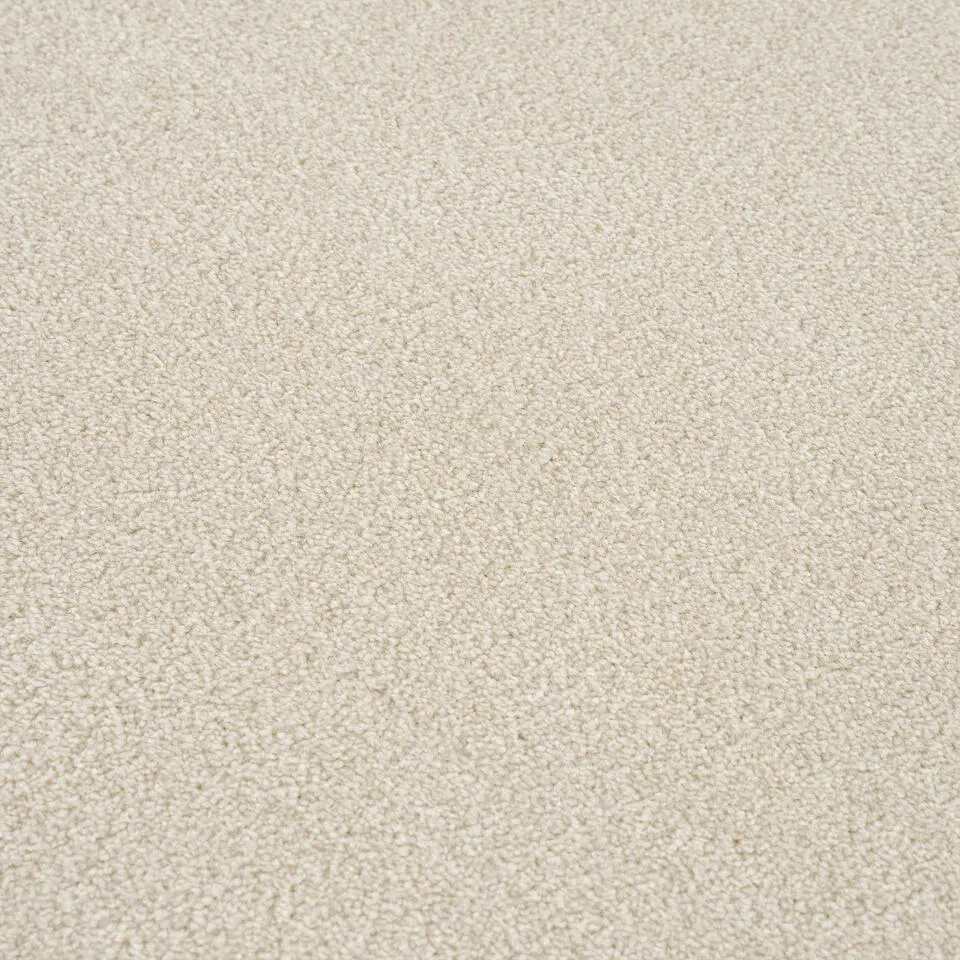 Uni Effen Laagpolig Vloerkleed Modern Creme - 120x170 CM