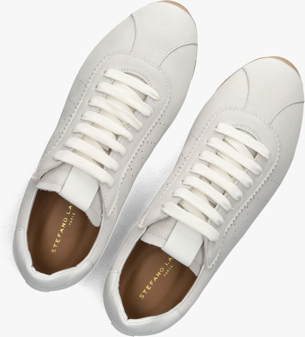 witte stefano lauran lage sneakers 1slick100