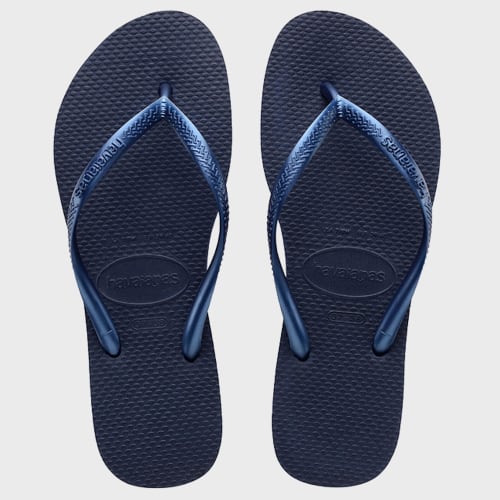 Tongs Femme Slim Bleu Marine