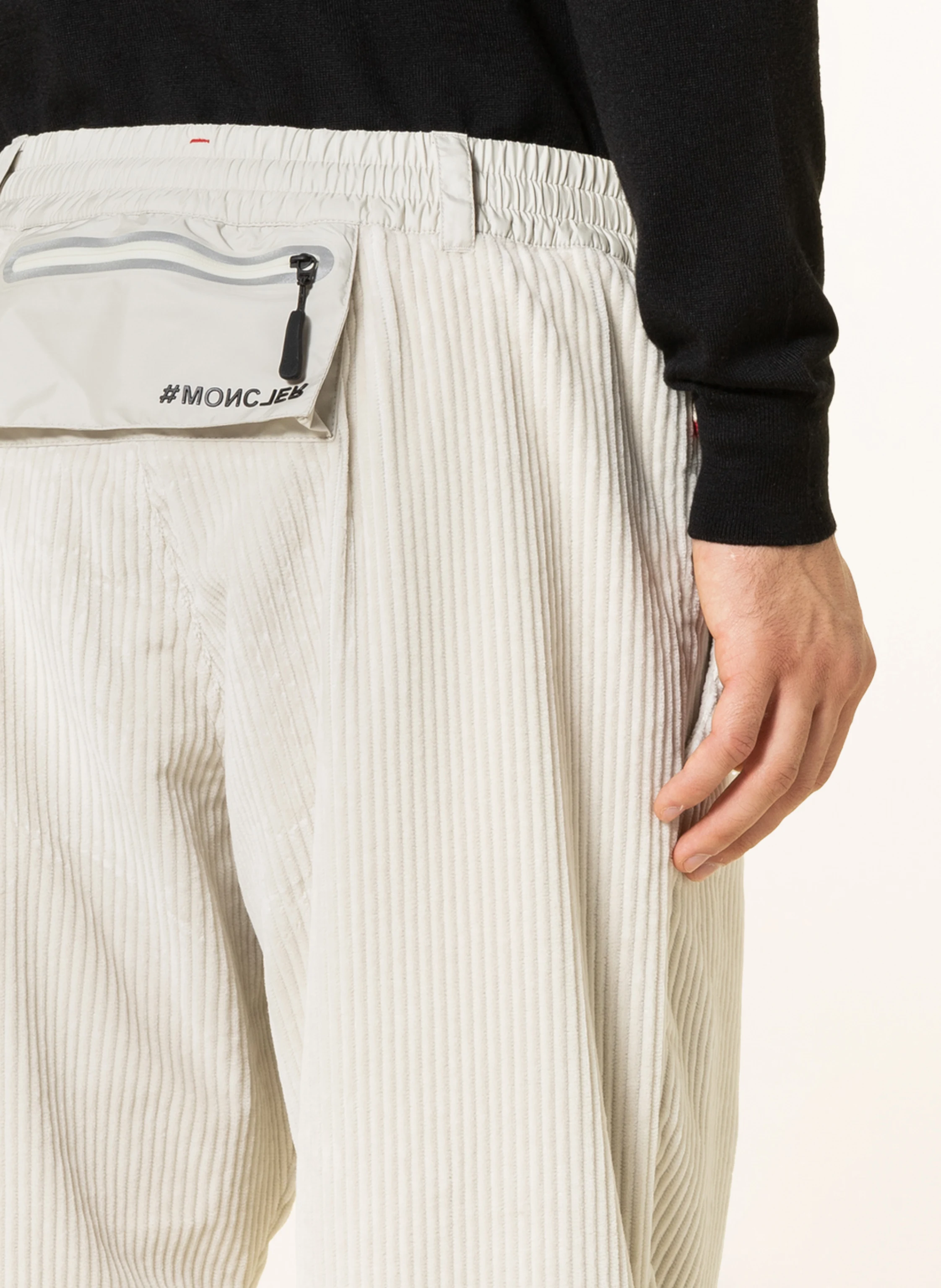 MONCLER GRENOBLE Funktionshose im Materialmix