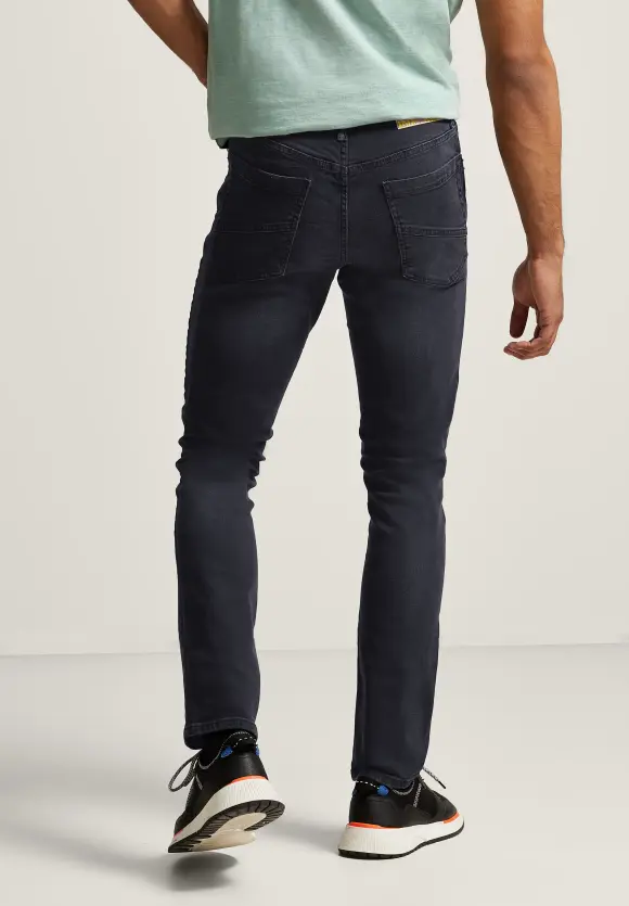 Slim Fit Jeans - basic black wash