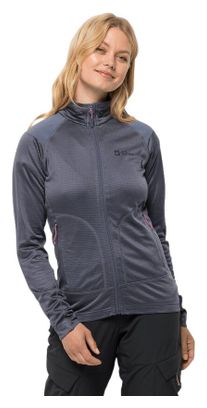 Polaire Jack Wolfskin Kammweg Fz Femme Gris