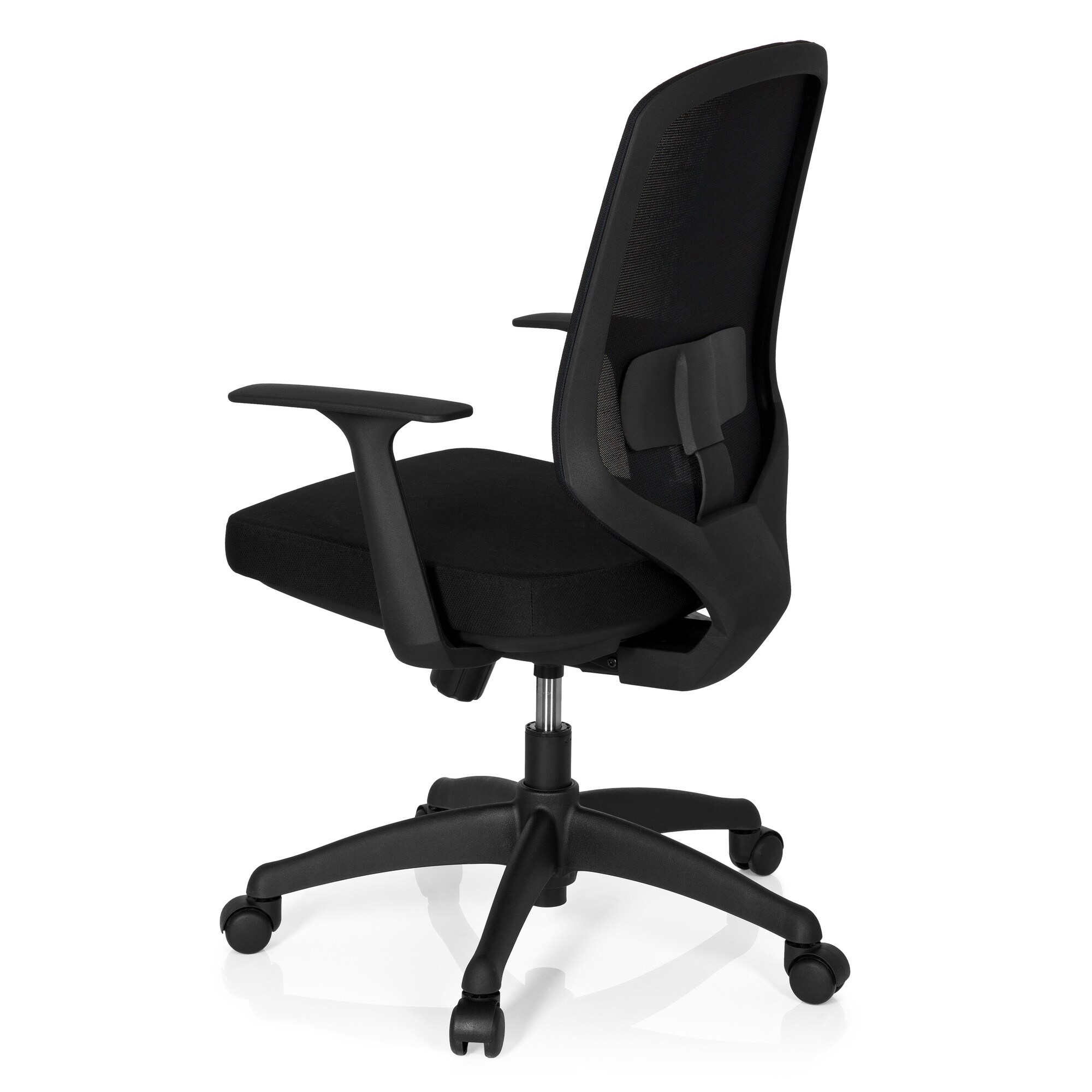 Profi Bürostuhl DELIGHT Stoff/Netzstoff mit Armlehnen hjh OFFICE
