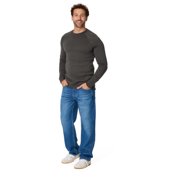 Stoic - MerinoFlatFleece240 SolbergSt. Crew - Pull en laine mérinos