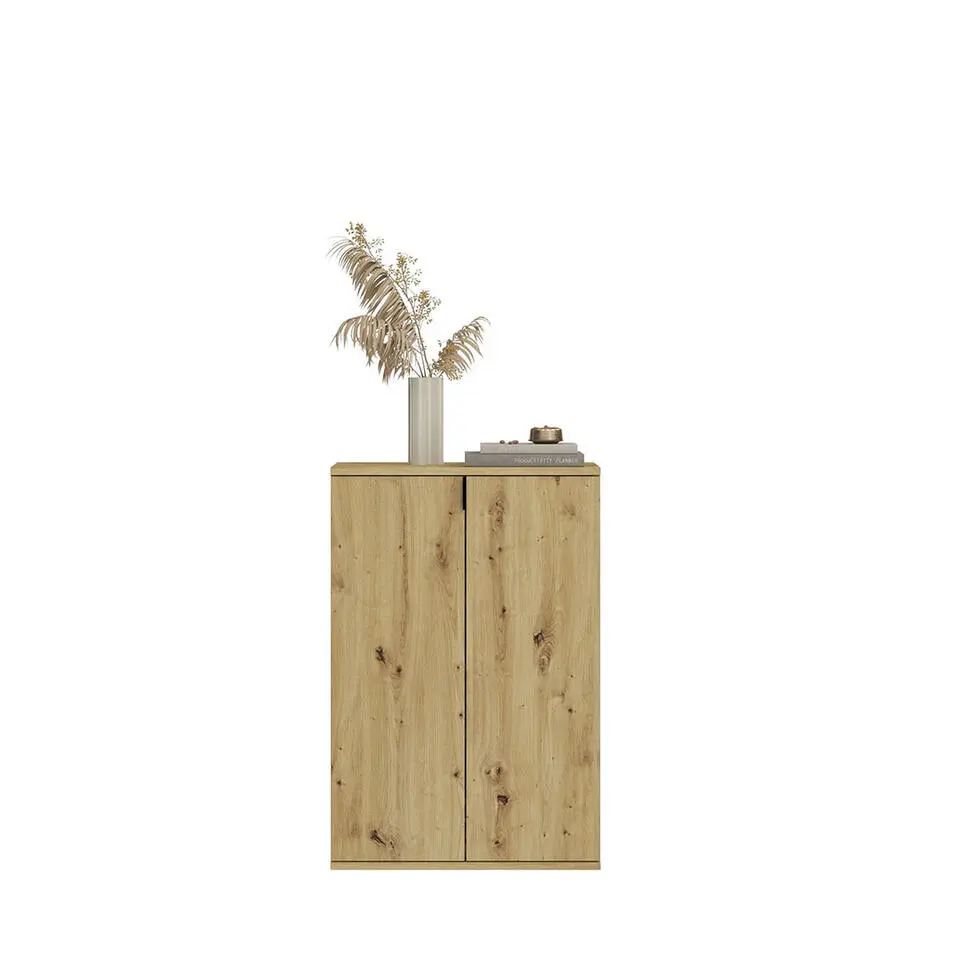 Hioshop ProjektX kommode 2 1 deuren 3 deuren eiken decor