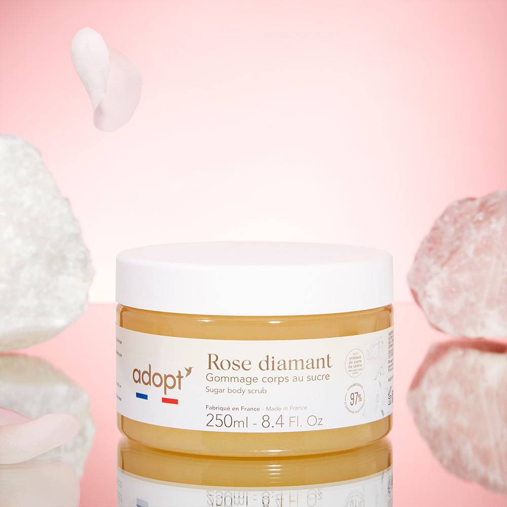 Rose Diamant - Gommage corps au sucre 250 ml