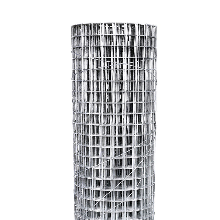 Grillage soudé Blooma maille 13 x 13 mm galva 5 x h.1 m