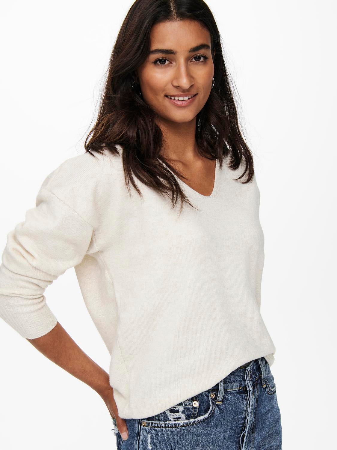 ONLRICA Strickpullover Birch