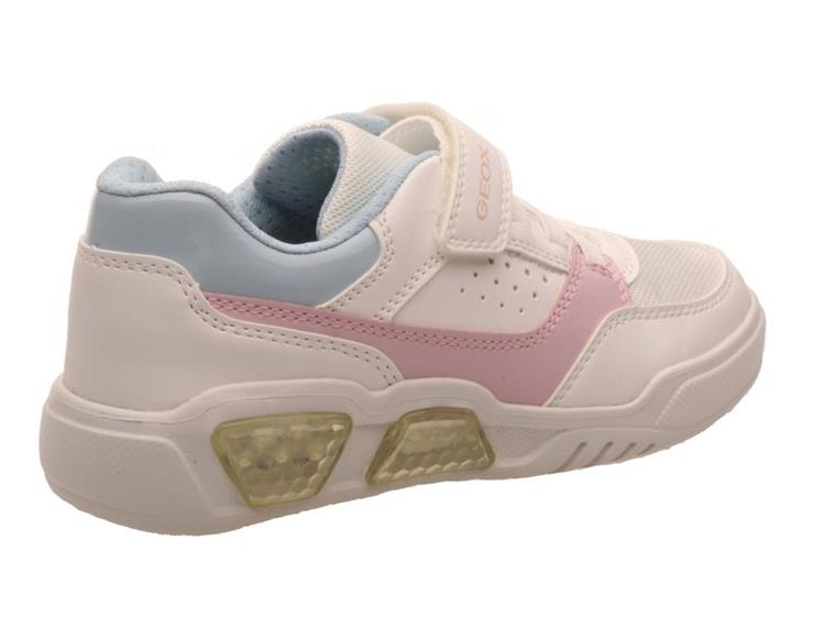 Geox J45HPA-0BUAS white/pink