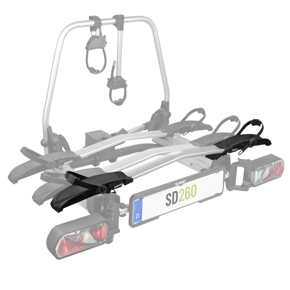 Rail d'extension 3e vélos pour porte-vélos SD260 Gris EUFAB