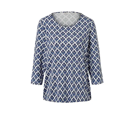 Blusenshirt mit Alloverprint