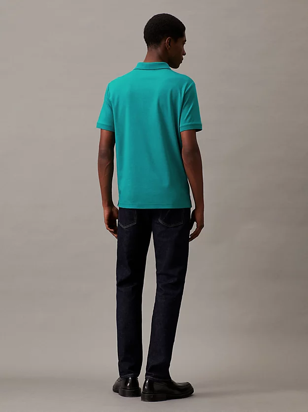 Camisa polo de corte justo