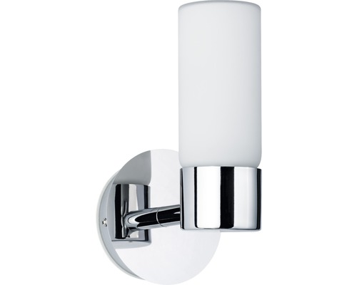 Wandlamp IP44 1-lichts Eleon chroom/satijn H 203 mm