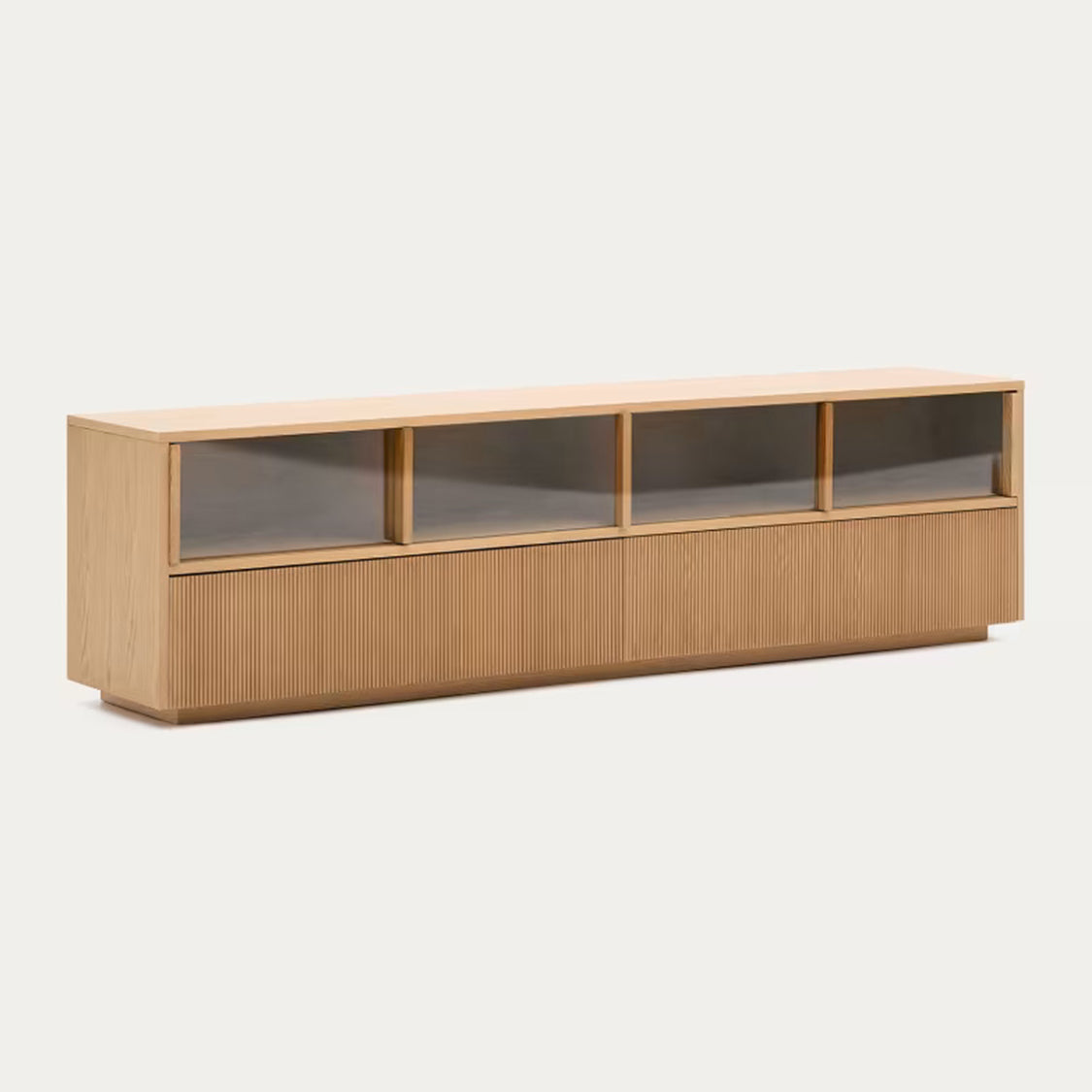 Kave Home Helvine Tv-meubel H 50 cm - Eiken