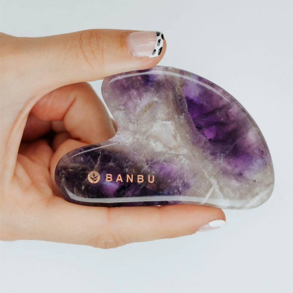 BANBU  Gua Sha Amethyst