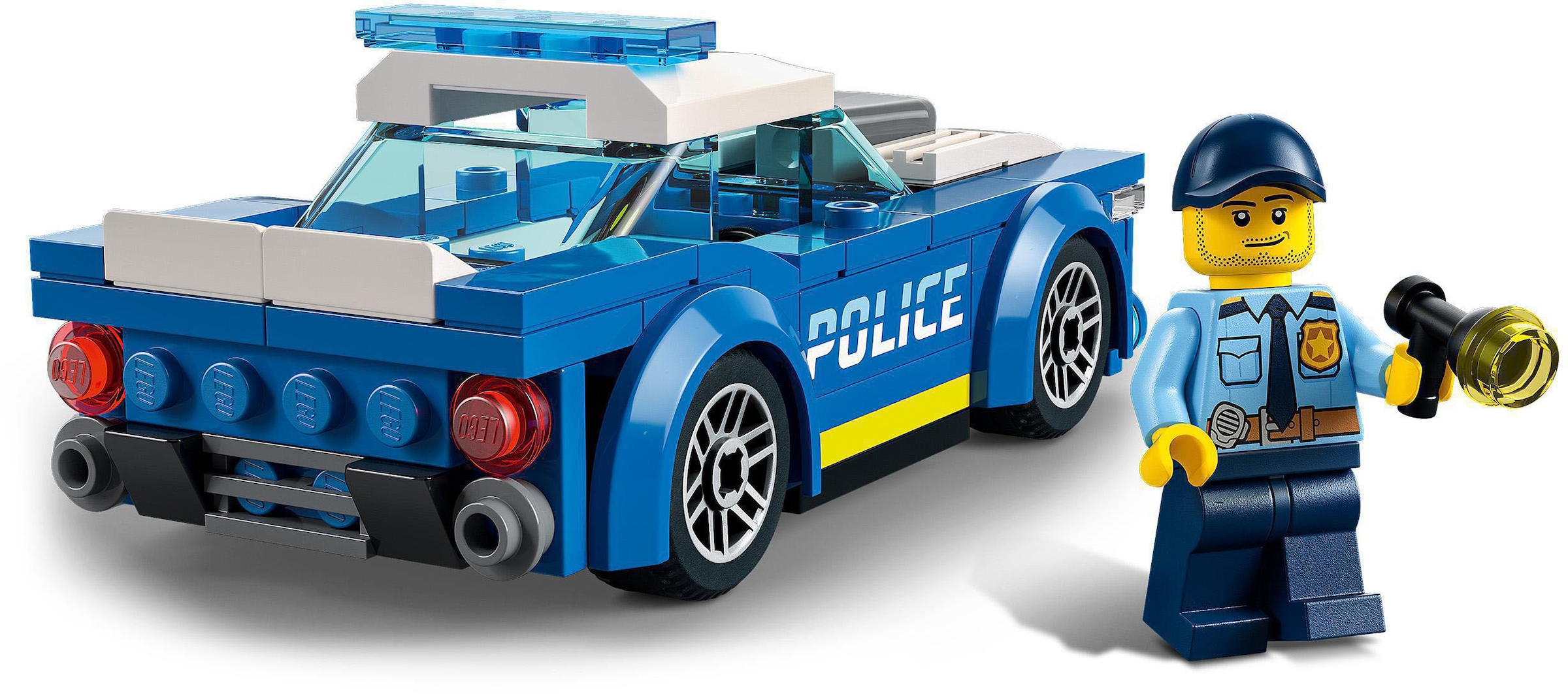 LEGO® Konstruktionsspielsteine »Polizeiauto (60312), LEGO® City«
