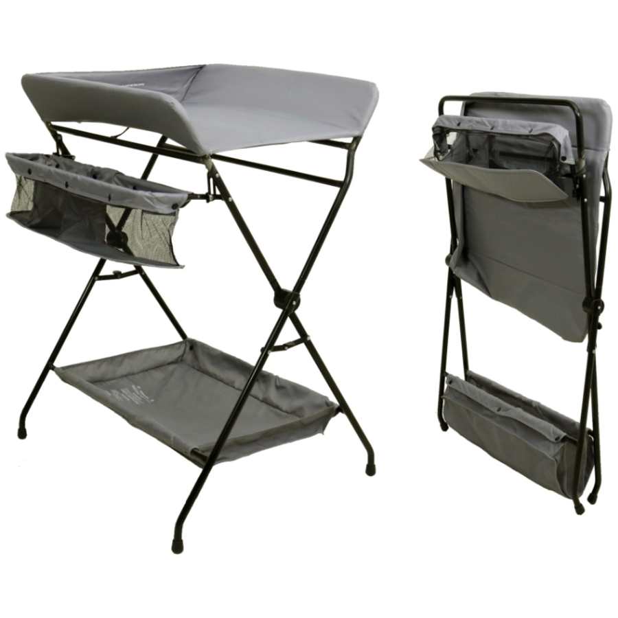 WEBABY Wickeltisch klappbar grau
