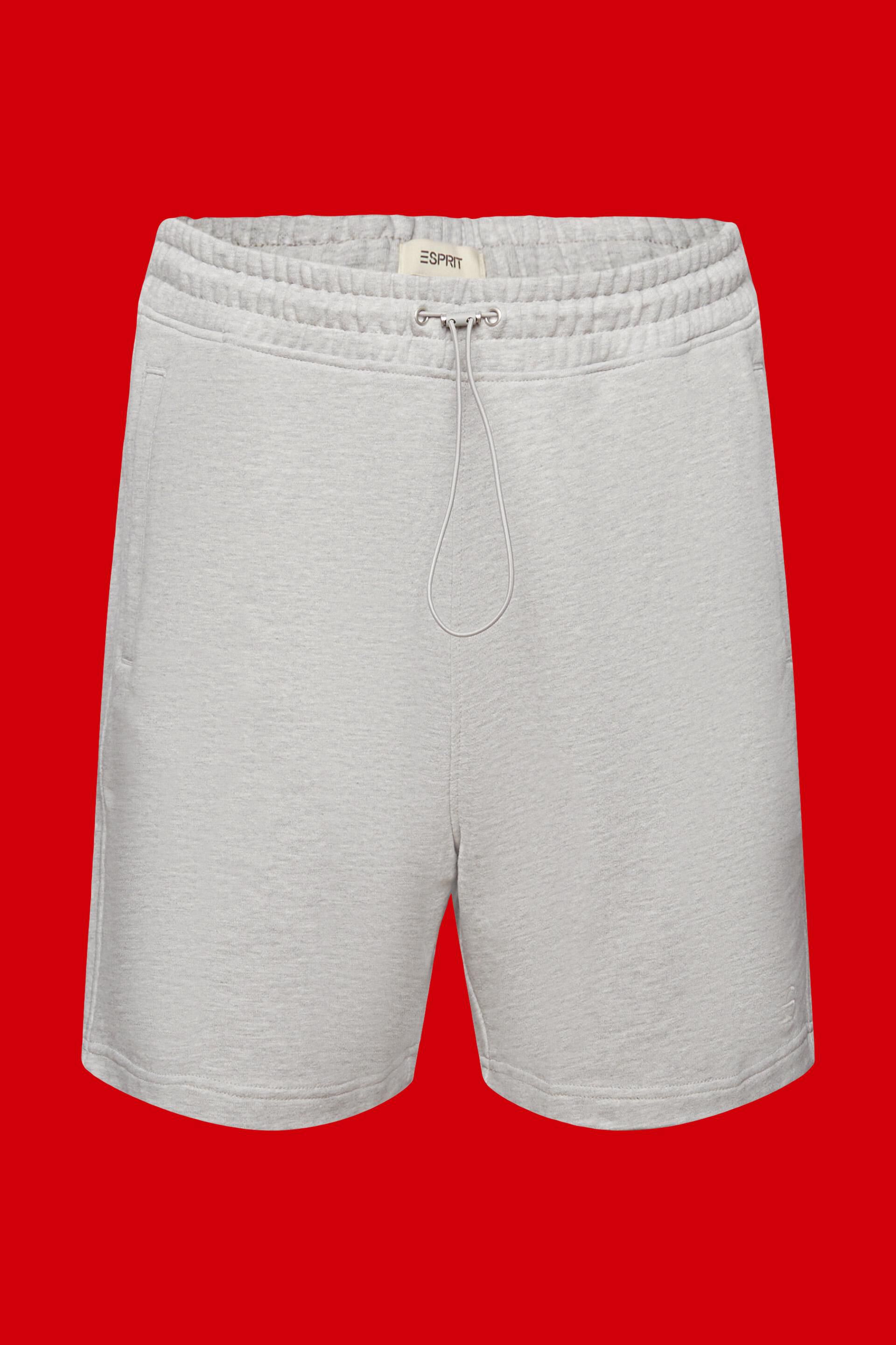 Short en molleton de coton mélangé