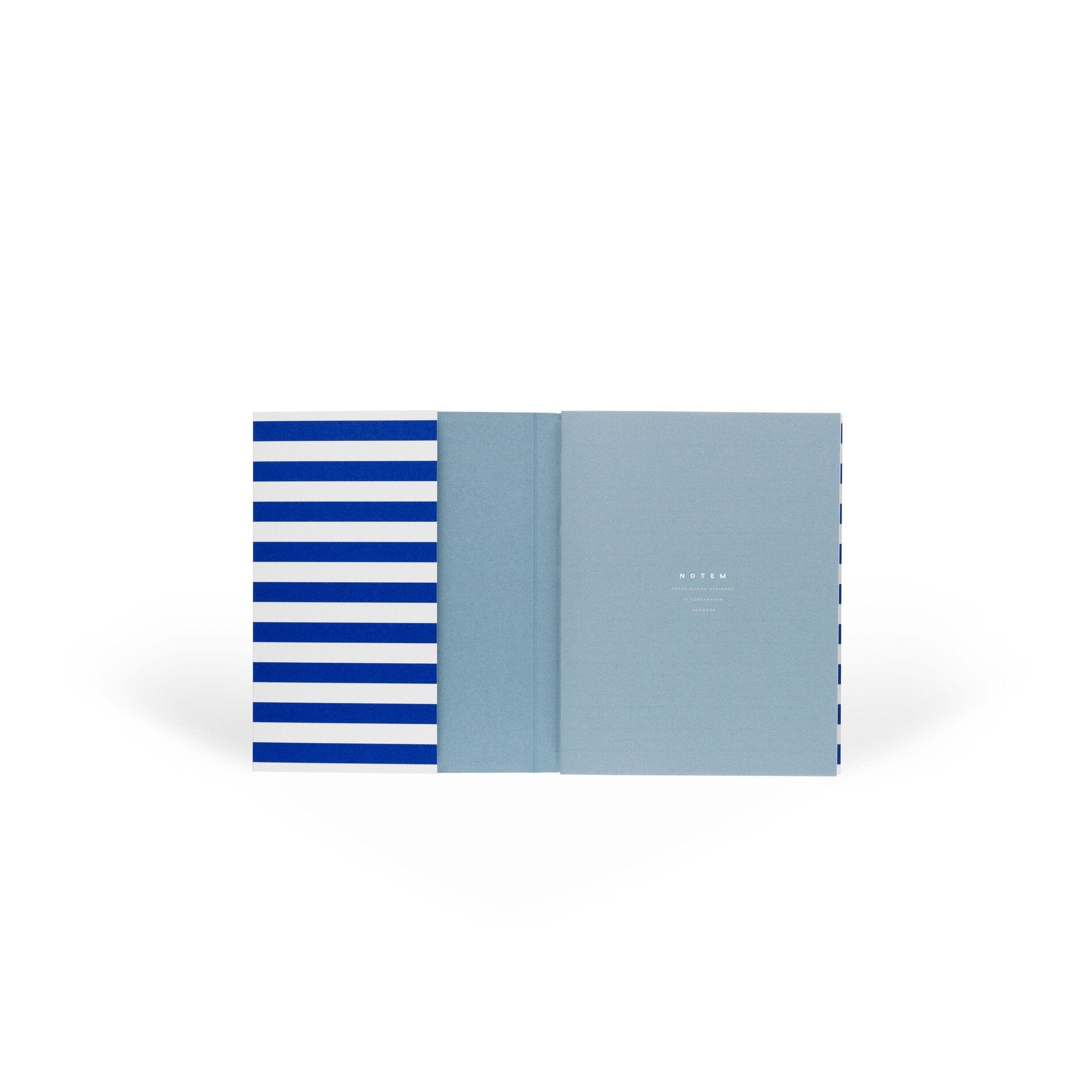 Notem  UMA Flat Lay Weekly Planner bog, medium - Bright blue