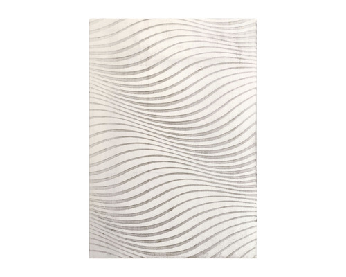 Romance Cutout Waves vloerkleed, naturel, 140x200 cm