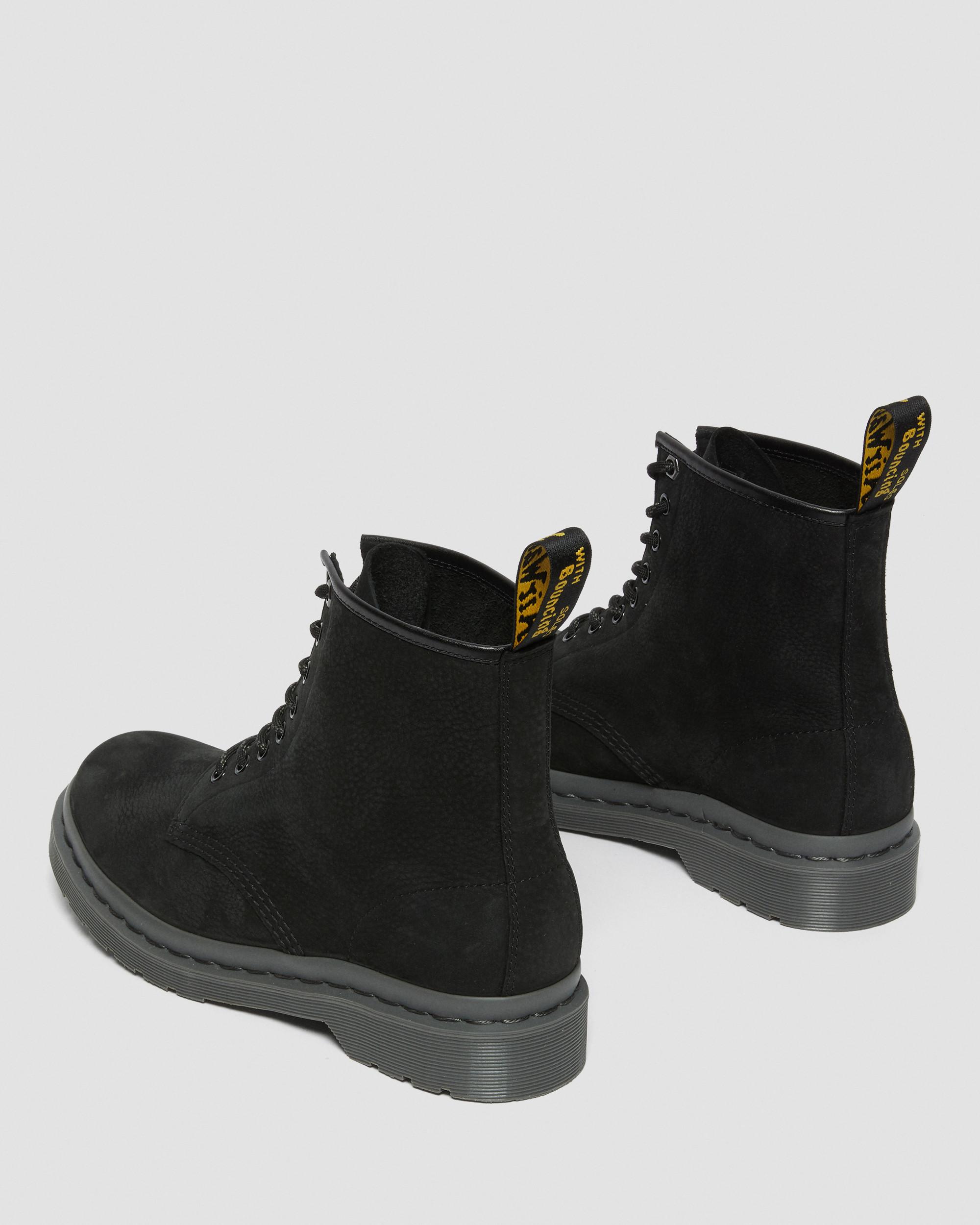 1460 Mono Milled Nubuck Leather Lace Up Boots