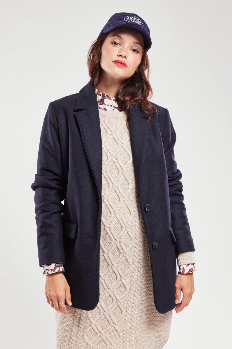 Veste blazer - drap de laine