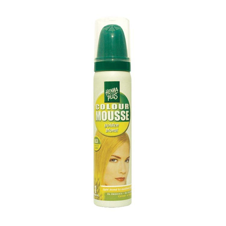 Hennaplus Color Mousse 8.3 Goudblond 75ml