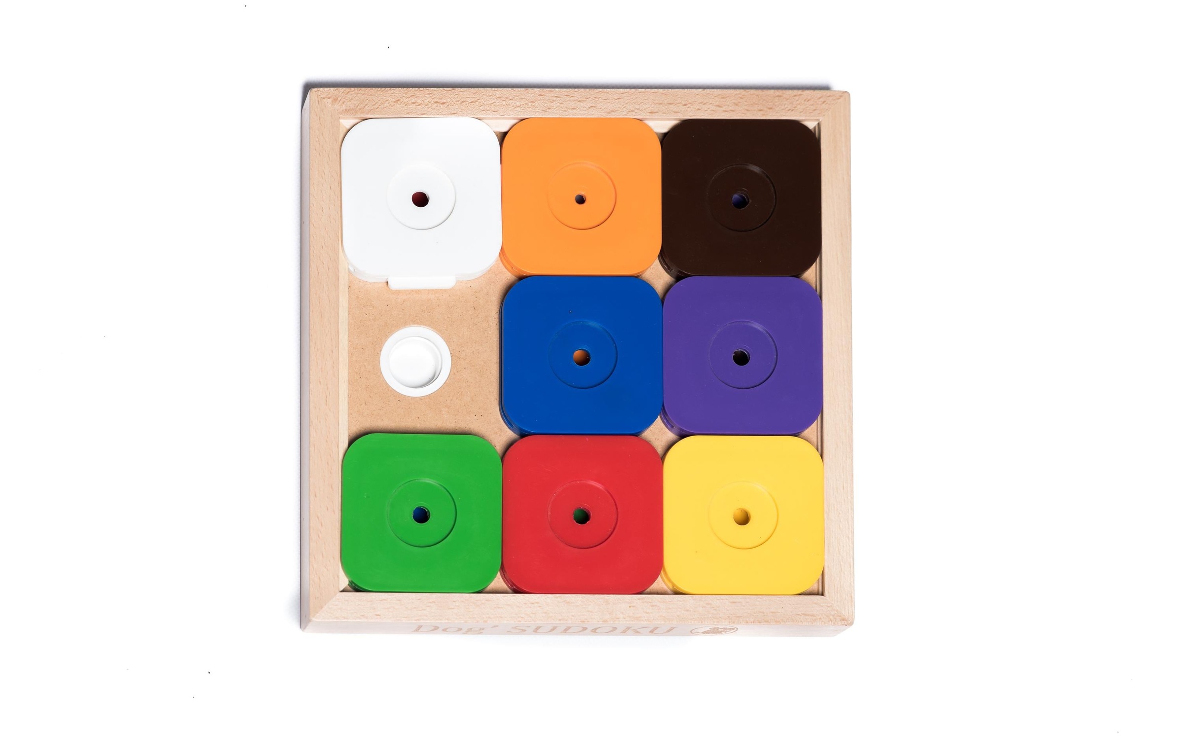 Tier-Intelligenzspielzeug »My Intelligent Dog Sodoku M Expert Rainbow« Holz | Kunststoff