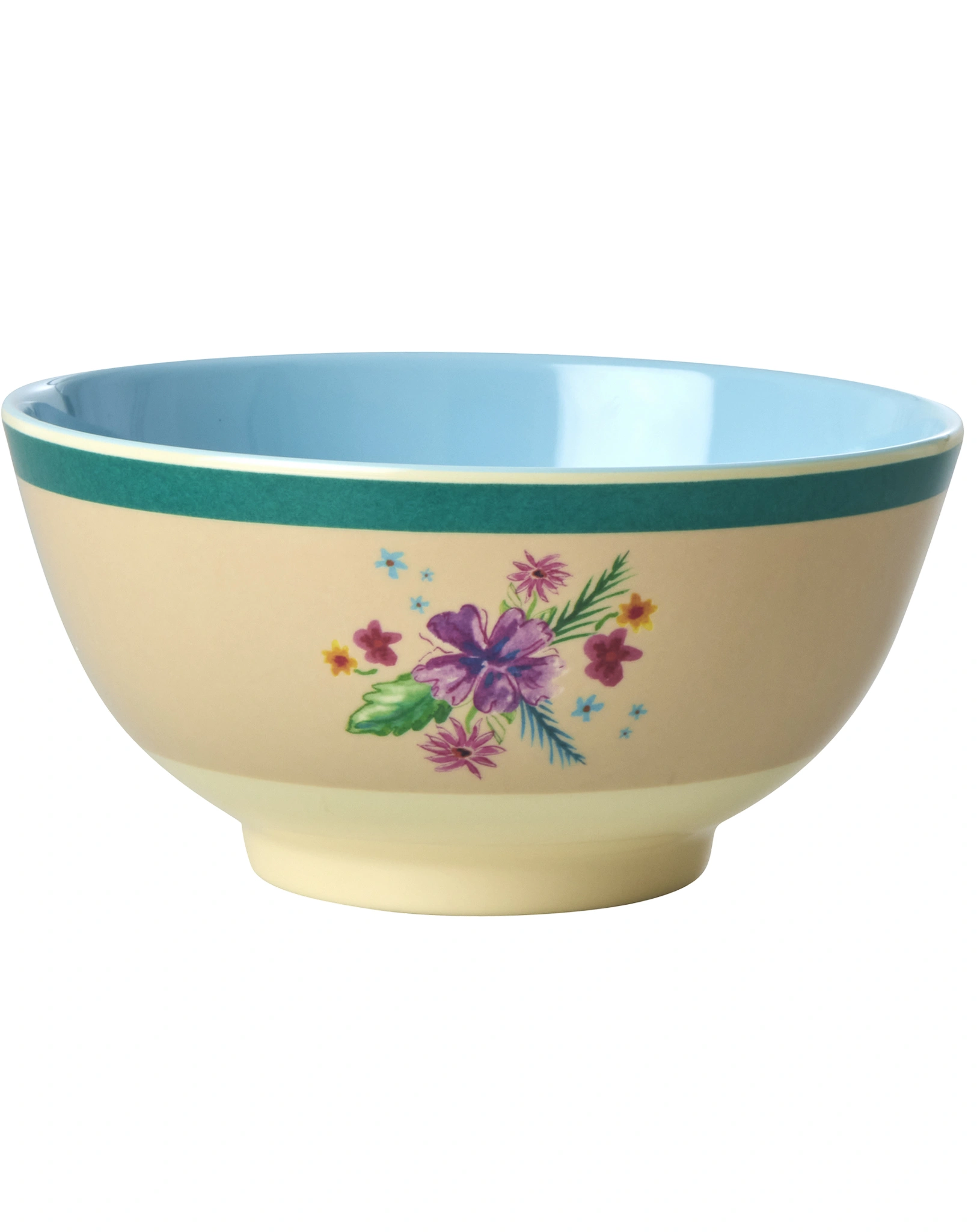 Melaminschüssel ARDA BLOOM medium in creme