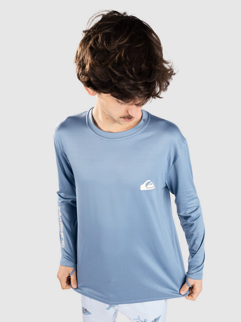 Quiksilver Everyday Surf Tee Ls Longsleeve Lycra coronet blue