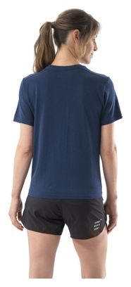 T-shirt manches courtes Compressport Podium Bleu Femme