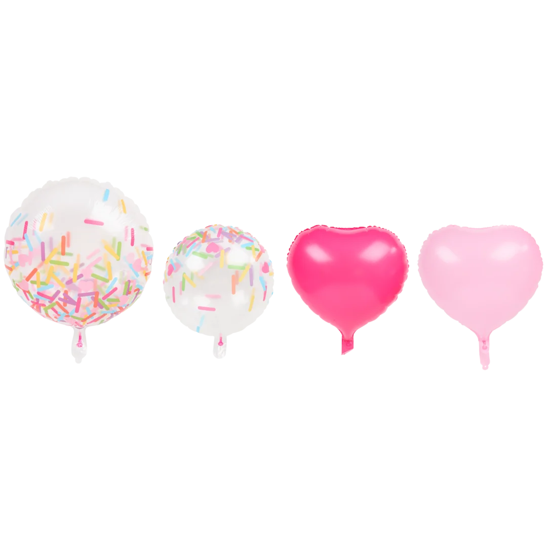 Avec folieballonnenset 9-delig | diverse varianten