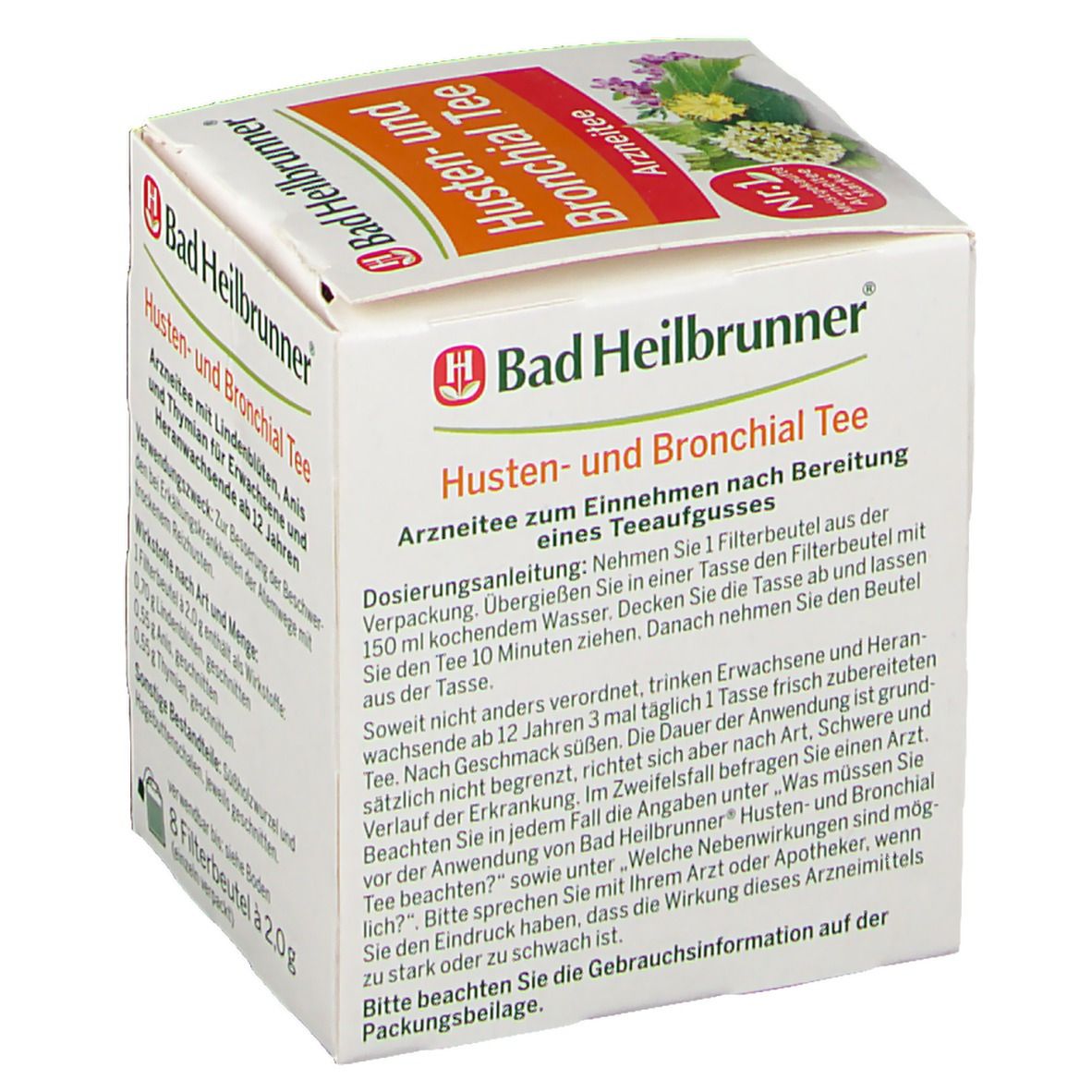 Bad Heilbrunner® Husten- und Bronchial Tee