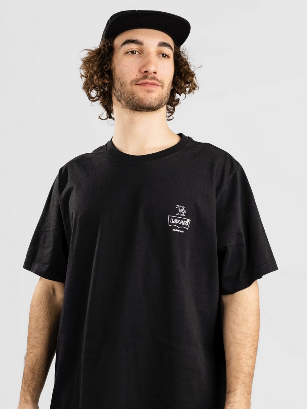Levi's Relaxed Fit T-Shirt bw palm caviar
