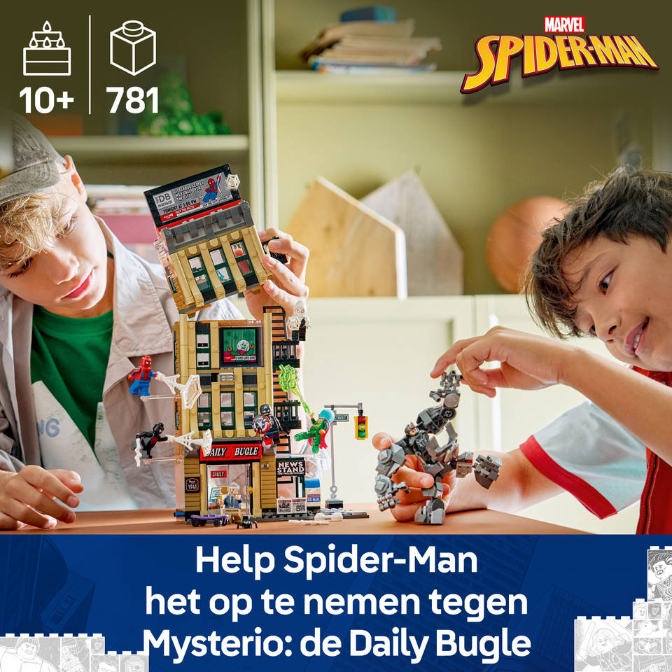 LEGO Marvel Spider-Man vs. Mysterio: de Daily Bugle 76342