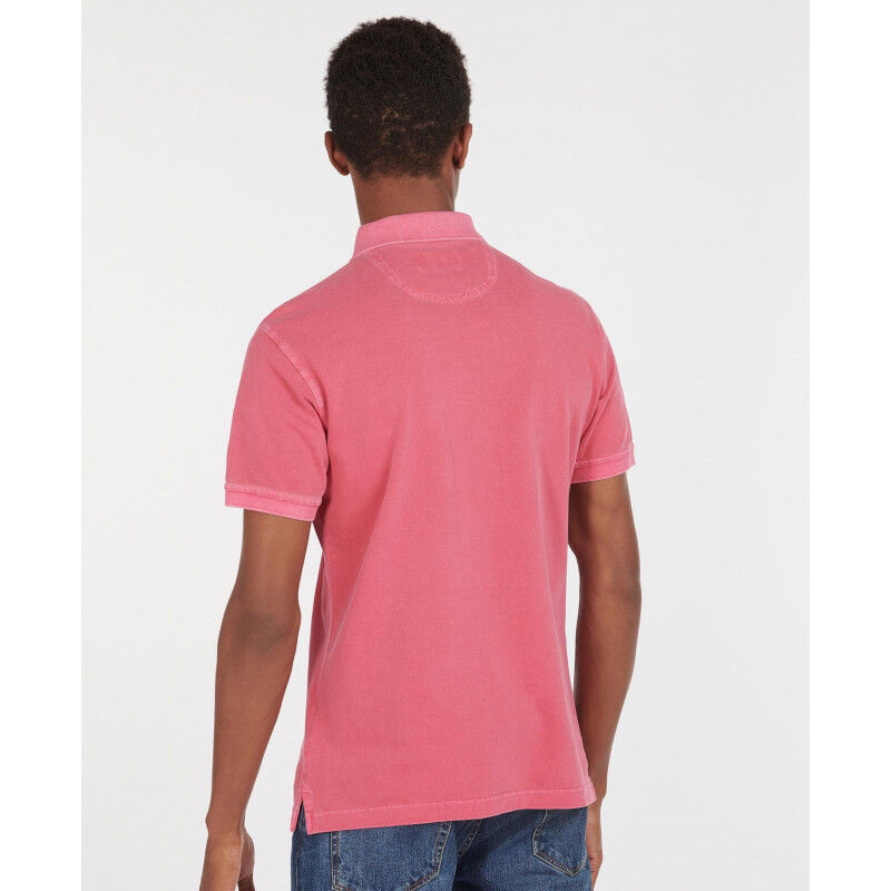 Washed Sports Polo - Polo homme