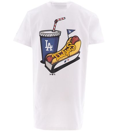 New Era T-Shirt - Weiß - Los Angeles Dodgers