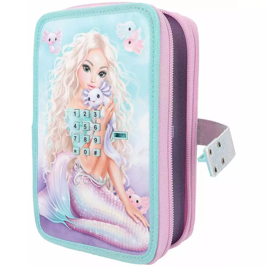 Depesche Federtasche mit Code MERMAID TOPModel 20 x 13,5 x 6 cm türkis
