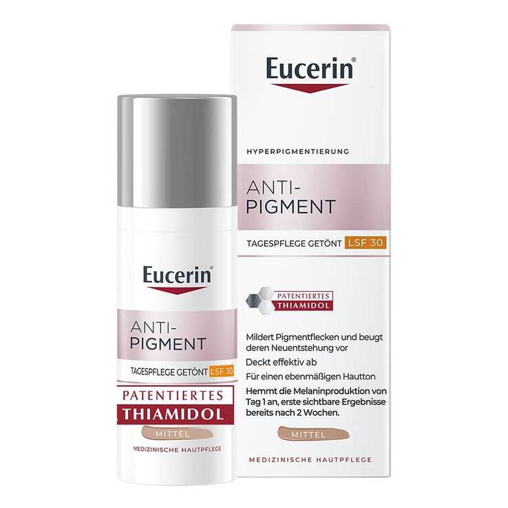 Eucerin Anti-Pigment Tag getönt mittel LSF 30, 50 ml