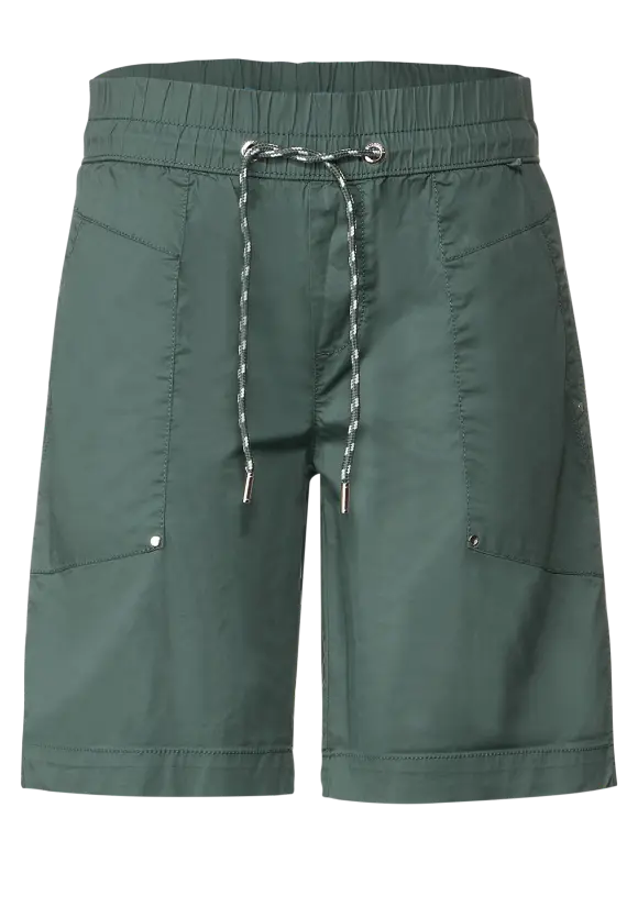 Bermuda in Loose Fit - soft olive