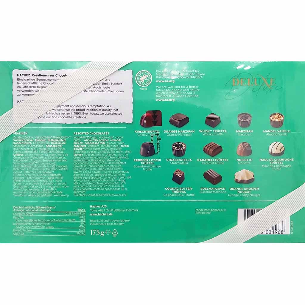 Hachez Präsent Pralinenmischung 175g MHD:31.8.25