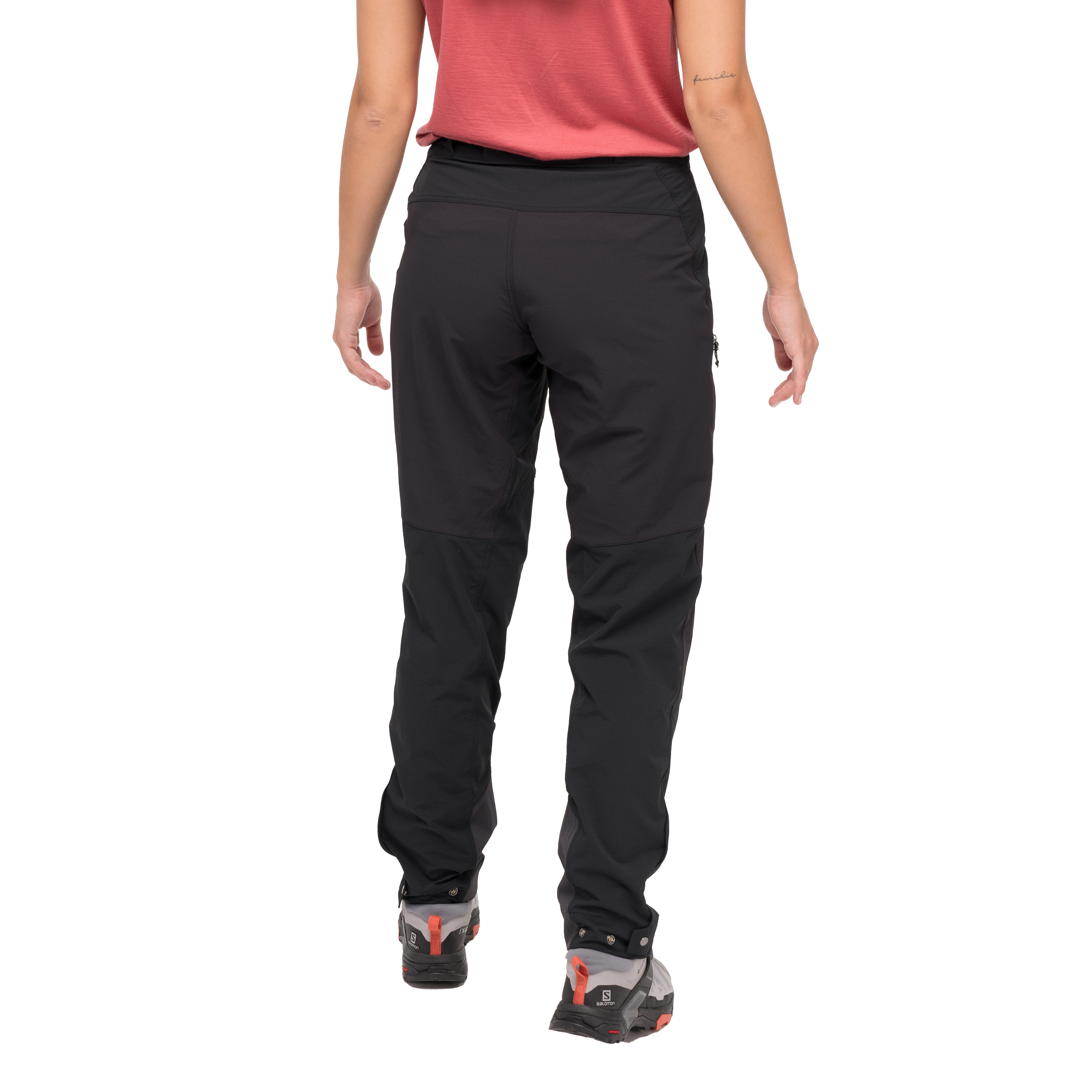 Vaagaa Softshell Pants Women Black