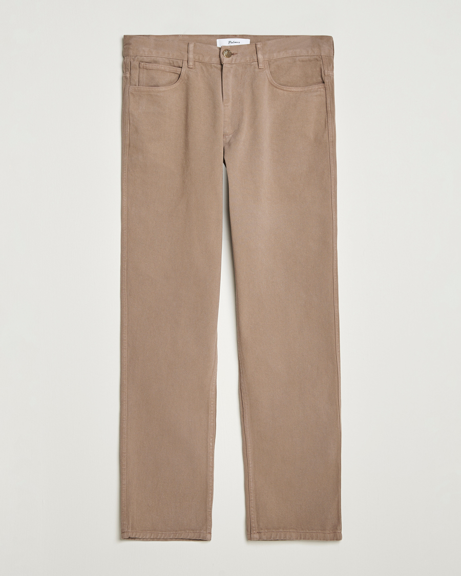 Palmes Coarse 5-Pocket Trousers Fossil