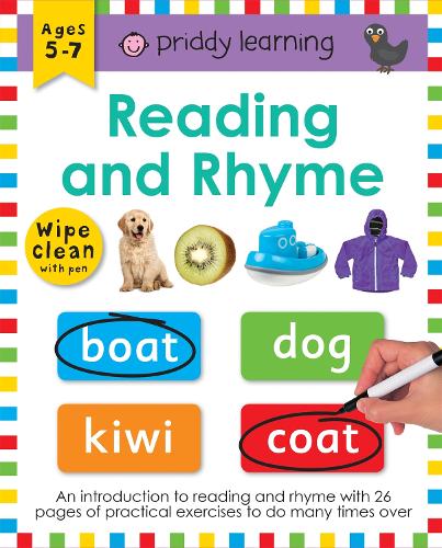 Reading and Rhyme - Wipe Clean Workbooks (Spiral bound)