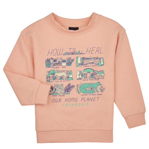 Patagonia - BABY LW CREW SWEATSHIRT - Rose