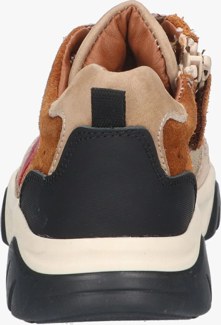 BRAQEEZ gouden braqeez lage sneakers guusje garda